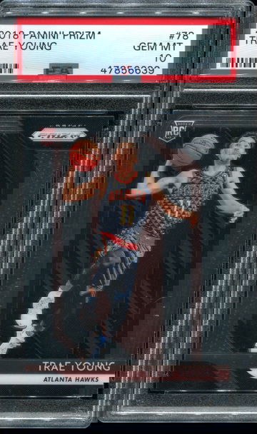 Trae Young 2018-19 Prizm #78 PSA 10