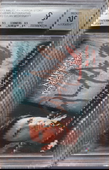 2013 Breygent American Horror Story Dylan Mcdermott Auto /100 BGS 9