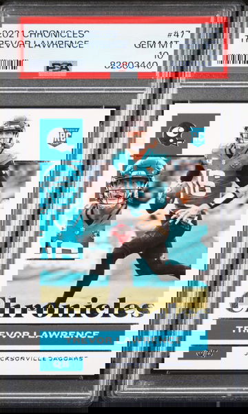 2022 Panini Chronicles Trevor Lawrence RC #47 Jacksonville Jaguars - PSA 10