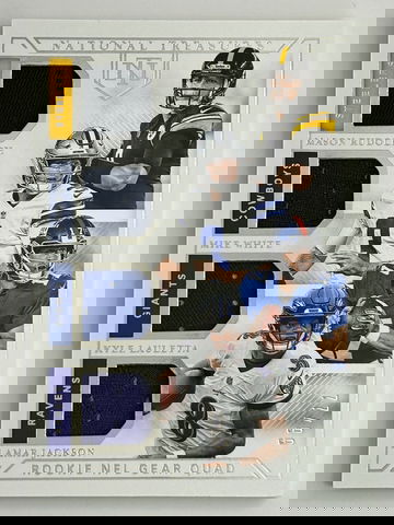 2018 National Treasures Lamar Jackson Rookie /99