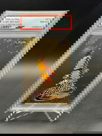 Kobe Bryant 1998 Ultra Gold Medallion PSA 8
