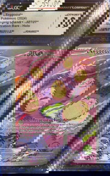 2024 Pokémon Exeggcute Surging Sparks 192/191 Alt Art CGC 10 Gem Mint