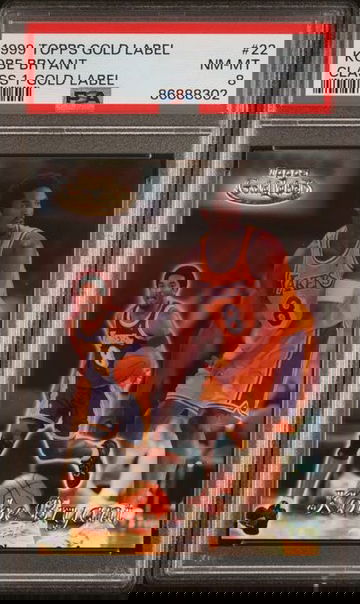 1999-00 Topps Gold Label Class 1 #22 Kobe Bryant PSA 8 NM-MT