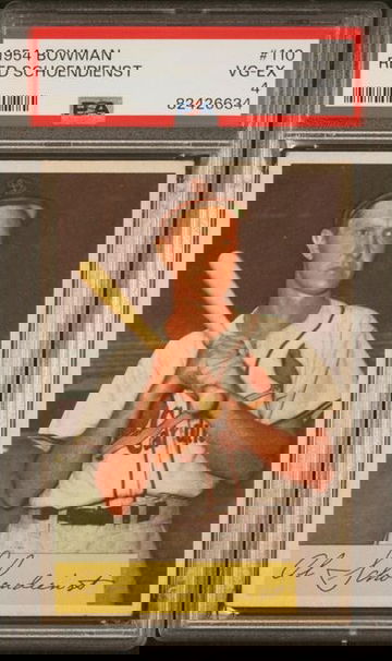 1954 Bowman Red Schoendienst #110 PSA 4 [BL-2.43]