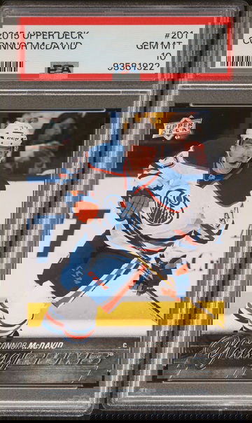 2015 Upper Deck Young Guns Connor McDavid PSA 10