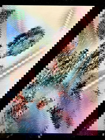 2025 Topps Star Wars Chrome Galaxy #25  The Resistance  Green Shimmer  /199