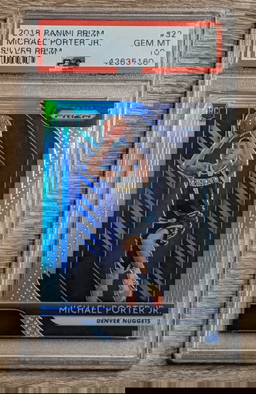 Michael Porter Jr 2018 Prizm Silver Prizm #32 PSA 10