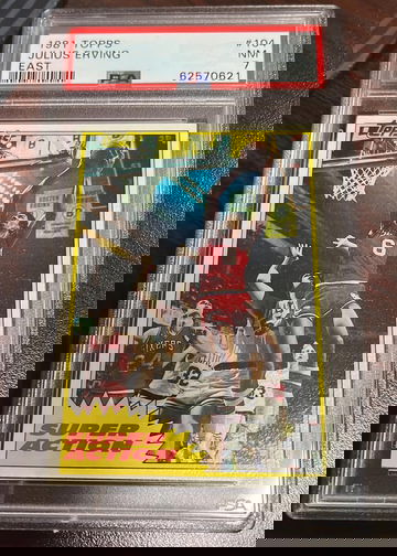 1981 Topps Julius Erving #104 PSA 7