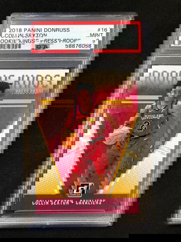 2018 Panini Donruss - Collin Sexton - Rookie Kings Press Proof PSA 9 Mint
