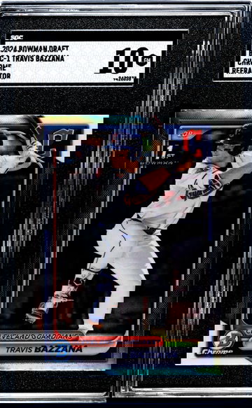 2024 Bowman Draft #BDC-1 Travis Bazzana Chr. Ref. SGC 10