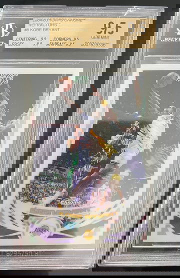 Kobe Bryant 2004-05 Topps Chrome Refractor BGS 9.5