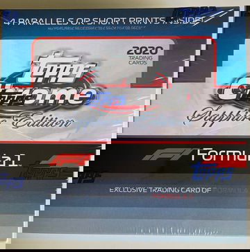 2020 Topps chrome sapphire formula 1
