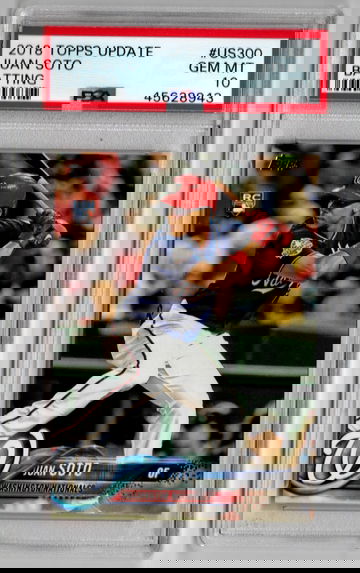 2018 Topps Update Juan Soto PSA 10