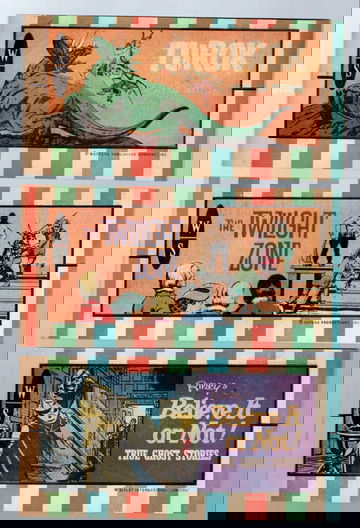 1972-1974 Dan Curtis Western Pub. Mini Comic Lot 3 Ea. Turok #5, Twilight Zone #3, Ripleys #4 NM