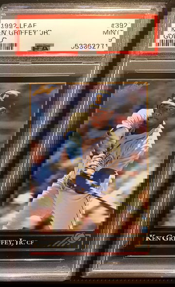 192 Leaf #392 Ken Griffey Jr. PSA 9 MINT