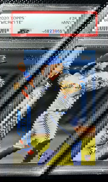 2020 Topps Bo Bichette PSA 9