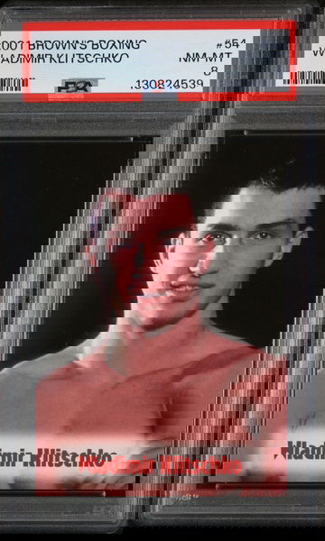 2001 Brown's Boxing Wladimir Klitschko #54 PSA 8