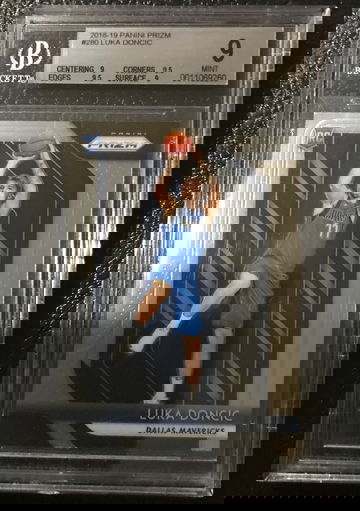 Luka Doncic Prizm 280 BGS 9 mint 