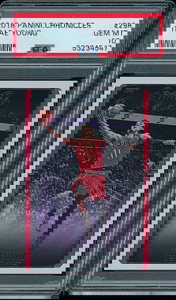 2018-19 Panini Chronicles Elite Trae Young #298 PSA 10 GEM MINT
