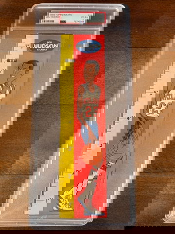 1969 Topps Ruler - Lou Hudson PSA 4