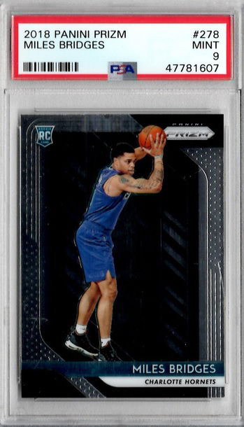 2018 Prizm Miles Bridges PSA 9