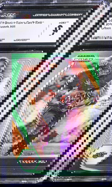 2021 PANINI TYREEK HILL GREEN #59 CGC 9