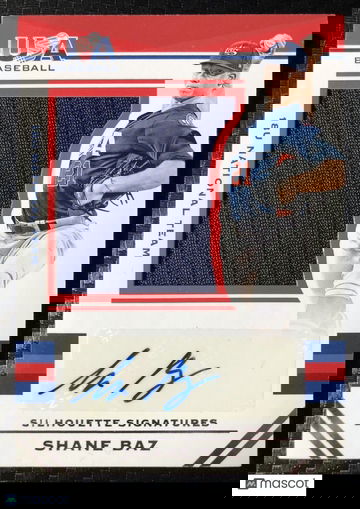 Shane Baz 2017 USA Baseball Stars & Stripes Jersey Patch 79/199 #33 Autograph