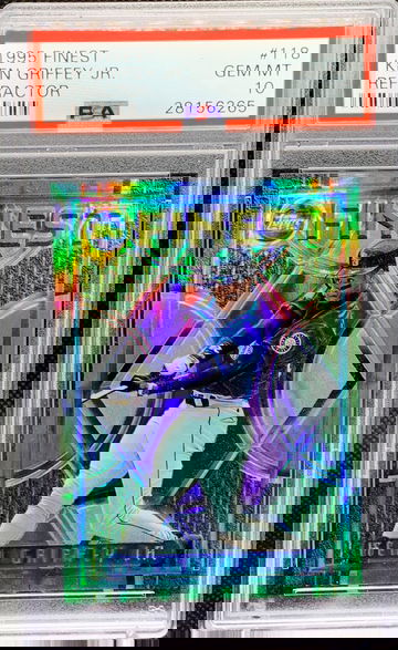 1995 Finest REFRACTOR Ken Griffey Jr PSA 10 GEM MINT!