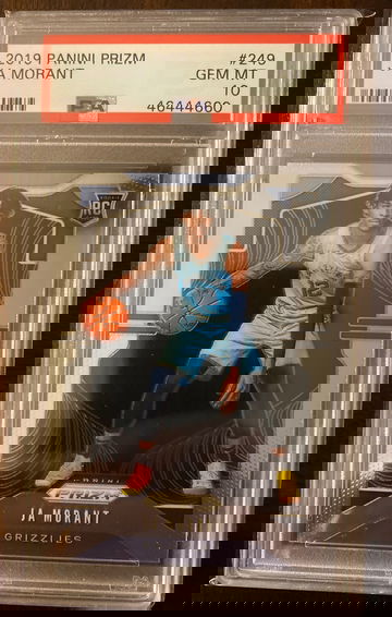 JA Morant Prizm Panini Prizm #249 PSA 10