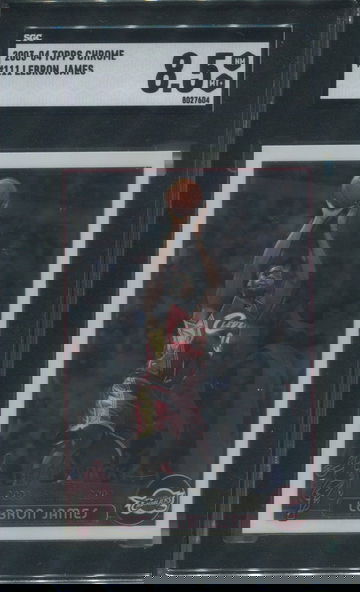 Lebron Topps Chrome SGC 8.5