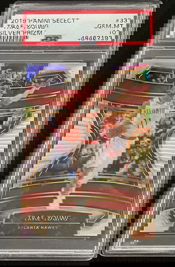 Trae Young 2019 Select Silver Prizm PSA 10