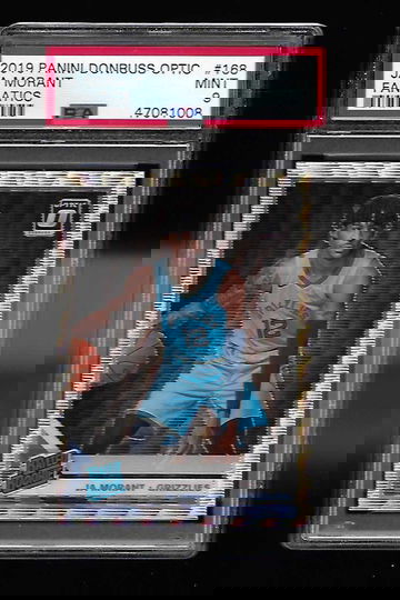 2019 Donruss Optic Fanatics JA Morant PSA 9