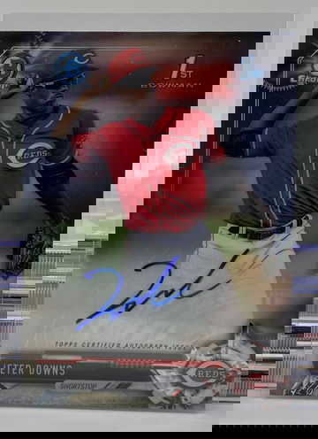 Jeter Downs 2017 Bowman Chrome CDA-JD 1st Bowman Red Sox