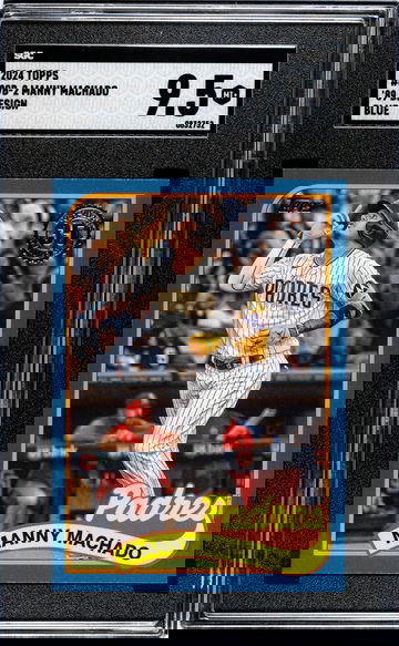 2024 Topps '89 Design Blue Manny Machado #89B-2 SGC 9.5