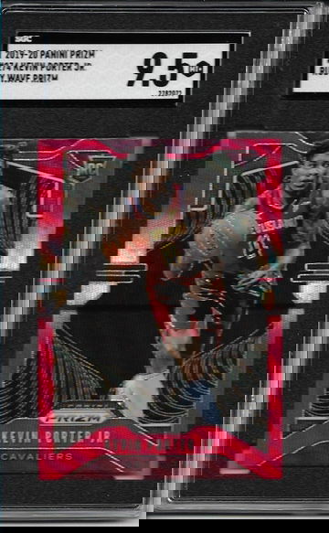 2019 Panini Prizm 274 Kevin Porter Jr. Ruby Wave Prizm SGC 9.5