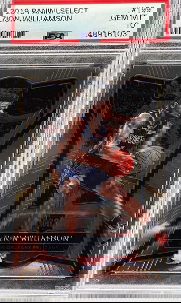 2019 Panini Select Zion Williamson Premier Level PSA 10