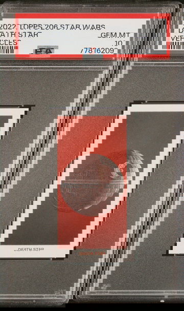 2022 Topps 206 Star Wars Death Star Vehicles Insert SP