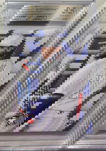 2020 Topps Series 1 Bo Bichette BGS 9.5