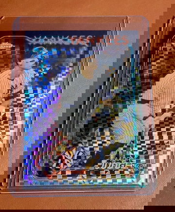 2024 Topps Chrome Aaron Judge XFractor