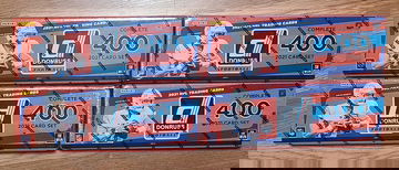 2021 Donruss NFL Complete 400 card set. 4 box lot. 