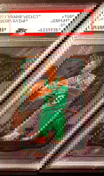 2017 Panini Select Premier #166 Jayson Tatum Rookie RC PSA 10 GEM MINT CELTICS