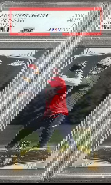 2014 Topps Chrome Derek Carr #115 PSA 9 MINT Rookie Card RC