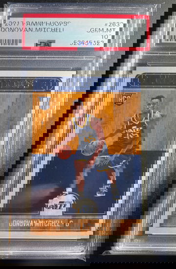 2017 Panini Hoops Donovan Mitchell #263 PSA 10 Gem Mint