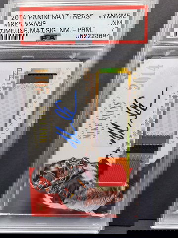 2014 Mike Evans Rookie 5 color patch auto National Tresures /15