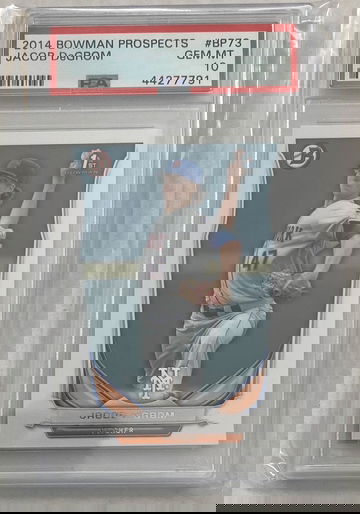 2014 Bowman Jacob DeGrom Paper 1st PSA 10