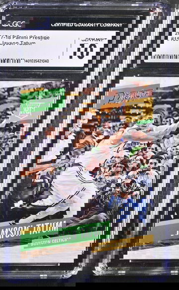 2017-18 PANINI JAYSON TATUM PRESTIGE #153 CGC 10 BK.A2.15R