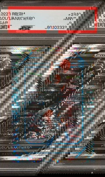 2022 Panini Prizm Paolo Banchero Pulsar #249 PSA 9 [BK-2A.37]