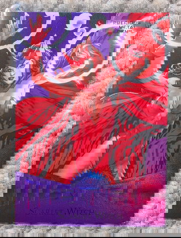 2024 Marvel Metal Universe Scarlet Witch Retro Precious Metal Gems Purple 1/5