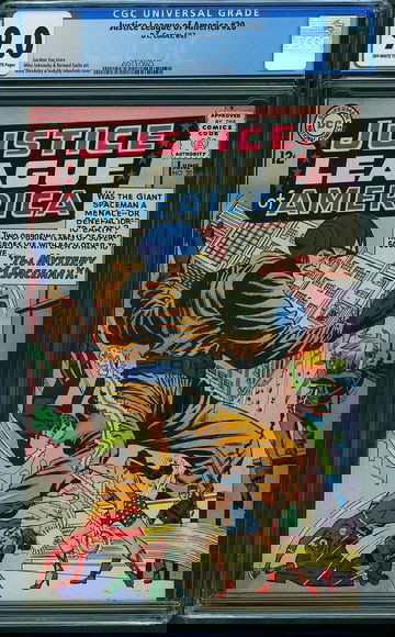 JUSTICE LEAGUE OF AMERICA #20, CGC 9.0 VFNM