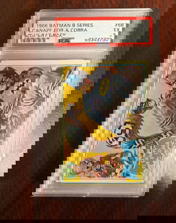 1966 Batman B Series Blue Back 6b PSA 5